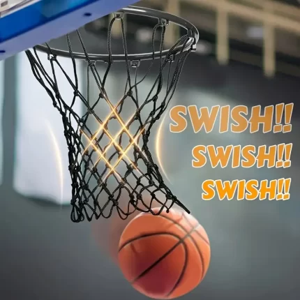 Basketball Net Frame Basketball Pocket Net Suitable for Outdoor Basketball Stand Net Frame Bold and Durable