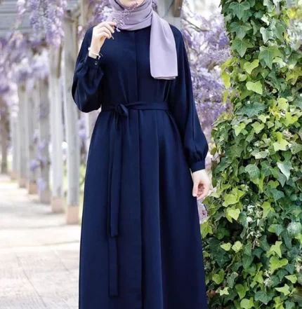 Open Belt Abaya storesialkot.com