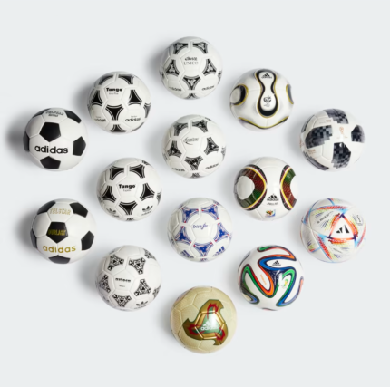 World Cup home kit from 1970 to 2022