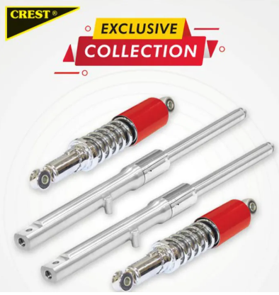 SHOCK ABSORBERS BUNDLE ALL CHINESE 70cc BRANDS RED