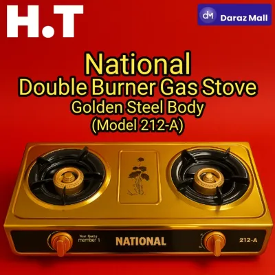 DOUBLE BURNER AUTO STOVE STAINLESS STEEL BODY | HEAVY DUTY