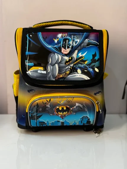 Small Size Kindergarten Kids Batman Bagpack For Montessori Kid