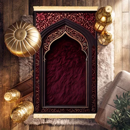 1pc Deluxe Thickened Prayer Mat, Kneeling Mat,