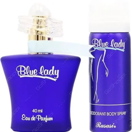Blue lady perfume 2 in 1 perfume + body spray