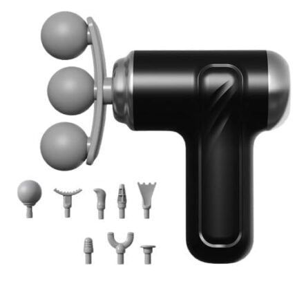 SOLVIC Mini Massage Gun – Portable Deep Tissue Percussion Massager with 6-Speed Adjustable Power for Muscle Relaxation & Recovery