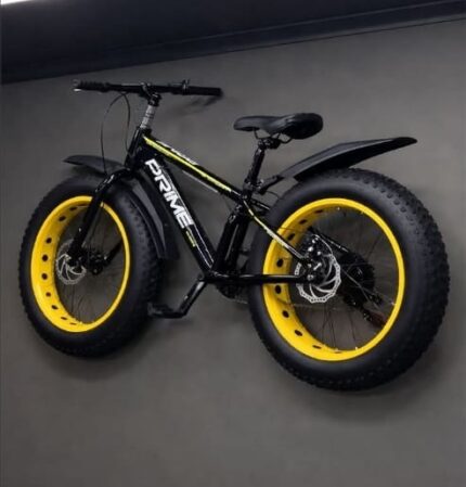 Gigaglitz Unisex Non-Foldable 26 Inch Cycles with Fat Tyres 21 Shemaroo Gear, Dual, Mountain Bike, Multi-Colour