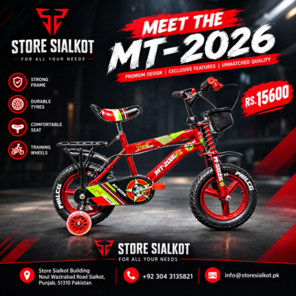 New Cycle For Kids With V Brakes 12 inch & 16 Inch Frame size